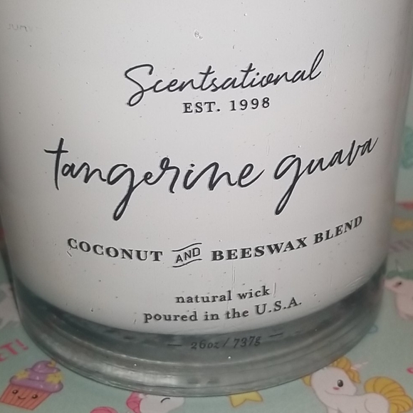 Brand New Scentsational Tangerine guava candle - Picture 2 of 6